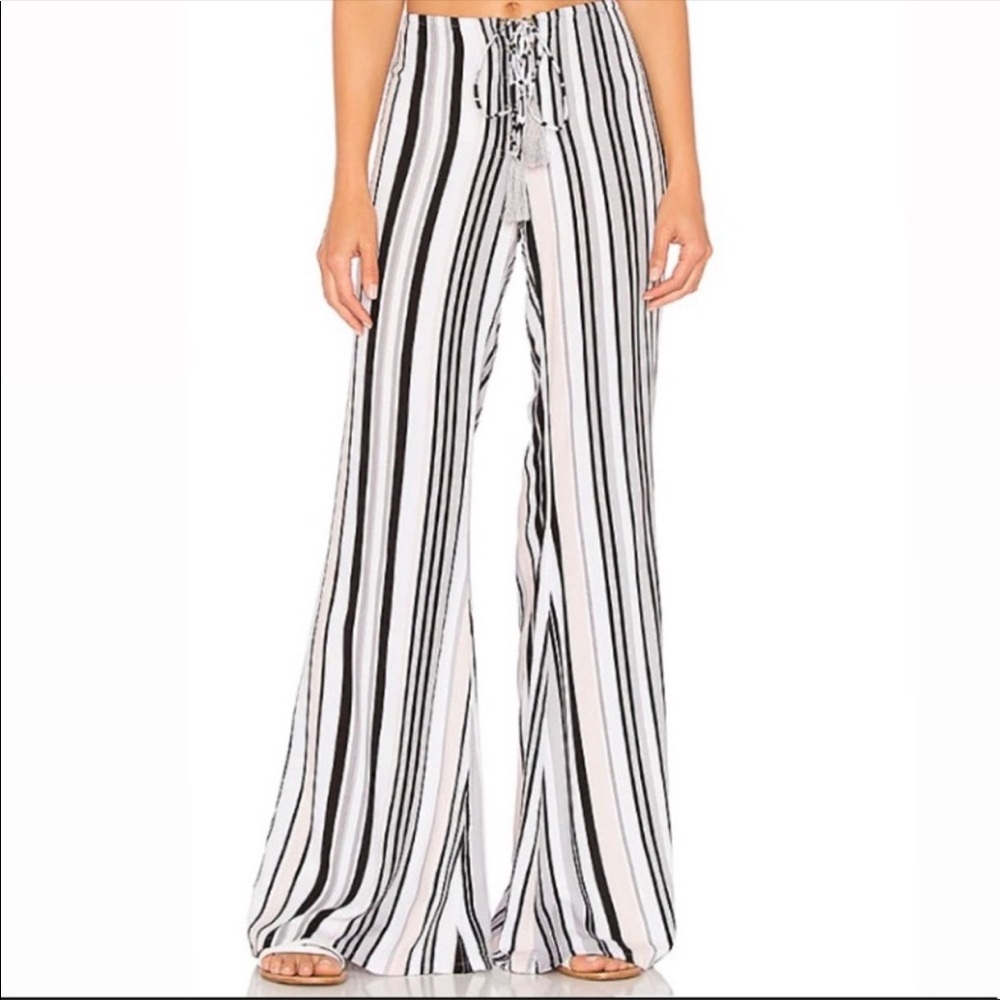 Indah Electric Pant in Natural Stripe XS